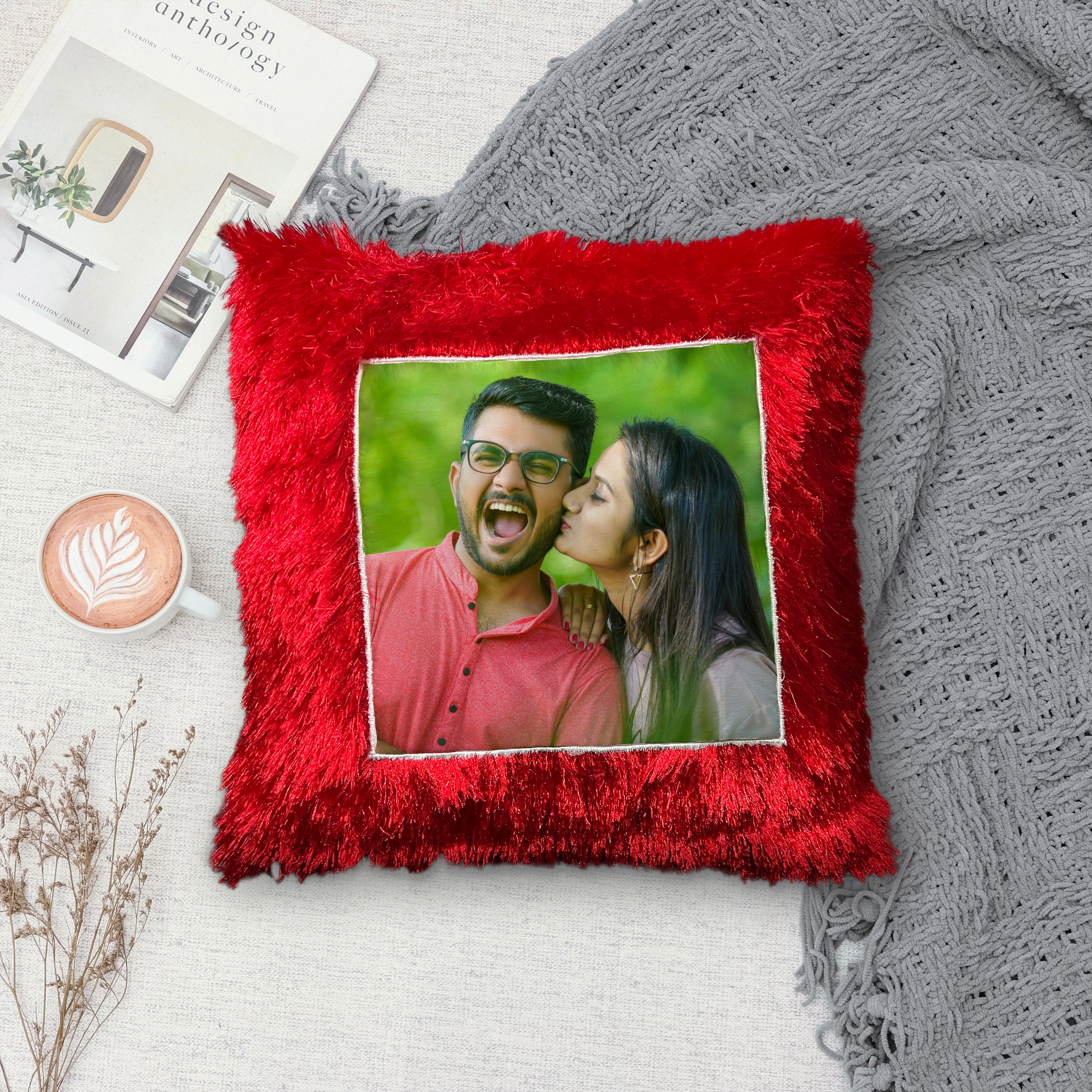 Personalized Square Shaped Pillow